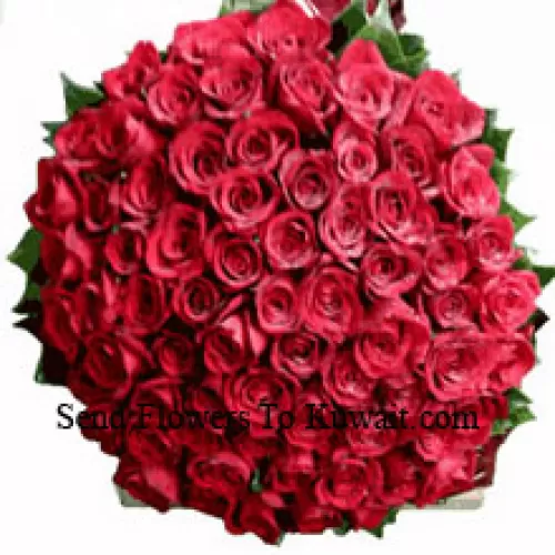 Bunch Of 100 Red Roses